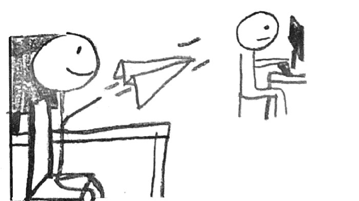 Paper Plane Message Brainstorming with Mash-Up Ideation – Lines of Communication